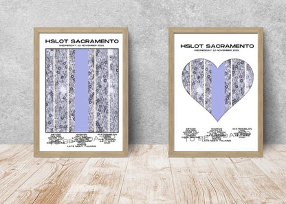 Love On Tour - HSLOT 2021 Sacramento Poster Print - 2 styles | 3 sizes