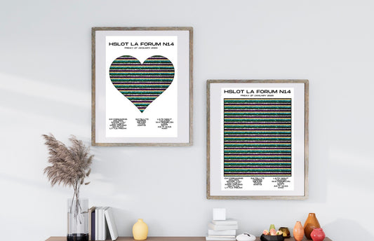 Love On Tour - HSLOT 2022 LA Forum N14 Show Poster Print - 2 styles | 2 sizes