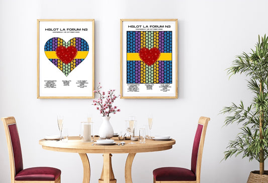 Love On Tour - HSLOT 2022 LA Forum N3 Show Poster Print - 2 styles | 2 sizes