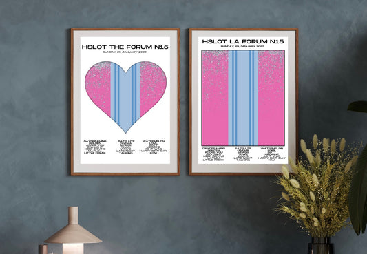 Love On Tour - HSLOT 2022 LA Forum N15 Show Poster Print - 2 styles | 2 sizes