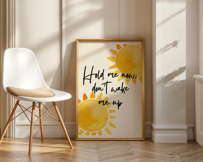 Busted Why Lyric Print | 5 Sizes