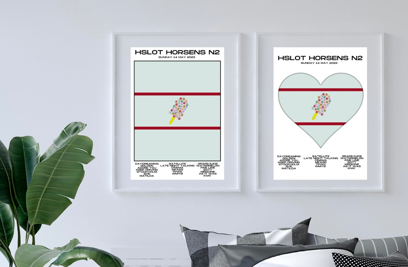 Love On Tour - HSLOT 2023 Horsens N2 Show Poster Print - 2 styles | 3 sizes