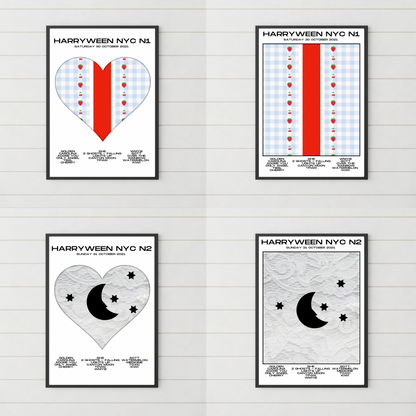 HSLOT 2021 Setlist Posters | All Shows | 3 Sizes