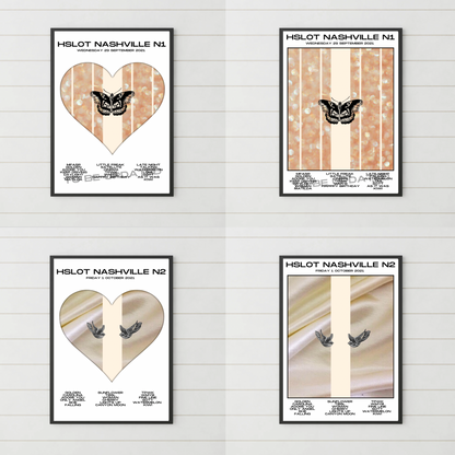 HSLOT 2021 Setlist Posters | All Shows | 3 Sizes