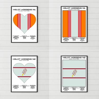 HSLOT 2023 Setlist Posters | All Shows | 3 Sizes