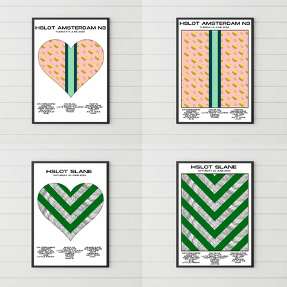 HSLOT 2023 Setlist Posters | All Shows | 3 Sizes