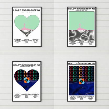 HSLOT 2023 Setlist Posters | All Shows | 3 Sizes