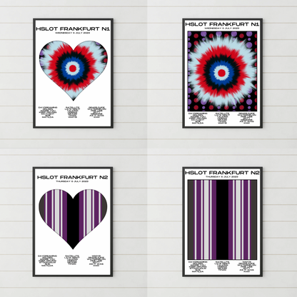 HSLOT 2023 Setlist Posters | All Shows | 3 Sizes