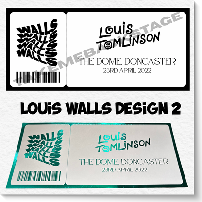 Souvenir/Gift Gig Tickets | Any artist available | Choice of colour