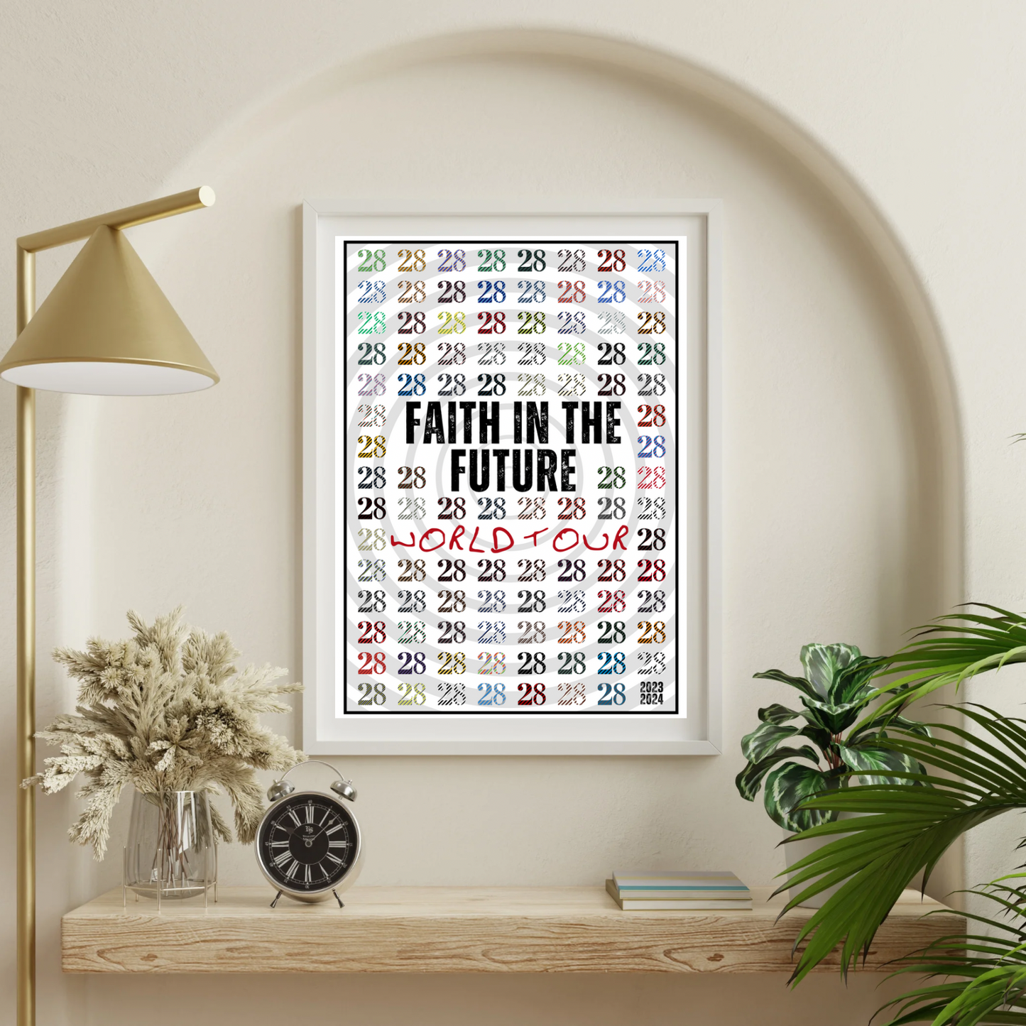 FITF 28 Print | Faith In The Future World Tour 2024