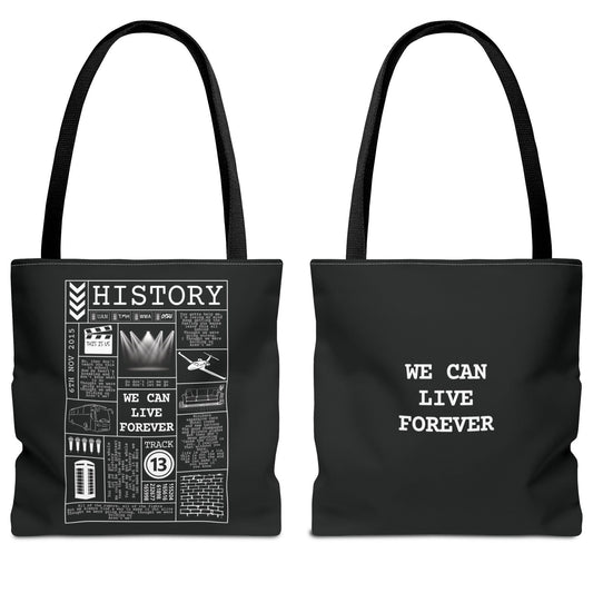 1D History Print Tote bag | 3 sizes