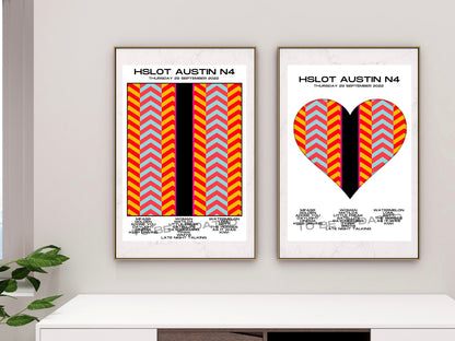 Love On Tour - HSLOT 2022 Austin N4 Poster Print - 2 styles | 3 sizes