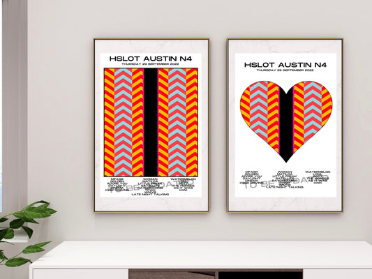 Love On Tour - HSLOT 2022 Austin N4 Poster Print - 2 styles | 3 sizes