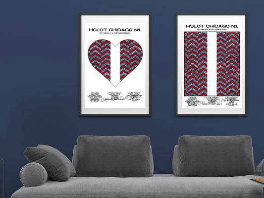 Love On Tour - HSLOT 2022 Chicago N1 Poster Print - 2 styles | 2 sizes