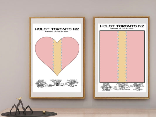 Love On Tour - HSLOT 2022 Toronto N2 Poster Print - 2 styles | 2 sizes