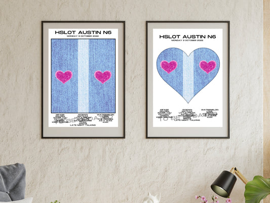 Love On Tour - HSLOT 2022 Austin N6 Poster Print - 2 styles | 3 sizes