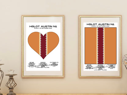 Love On Tour - HSLOT 2022 Austin N1 Poster Print - 2 styles | 3 sizes